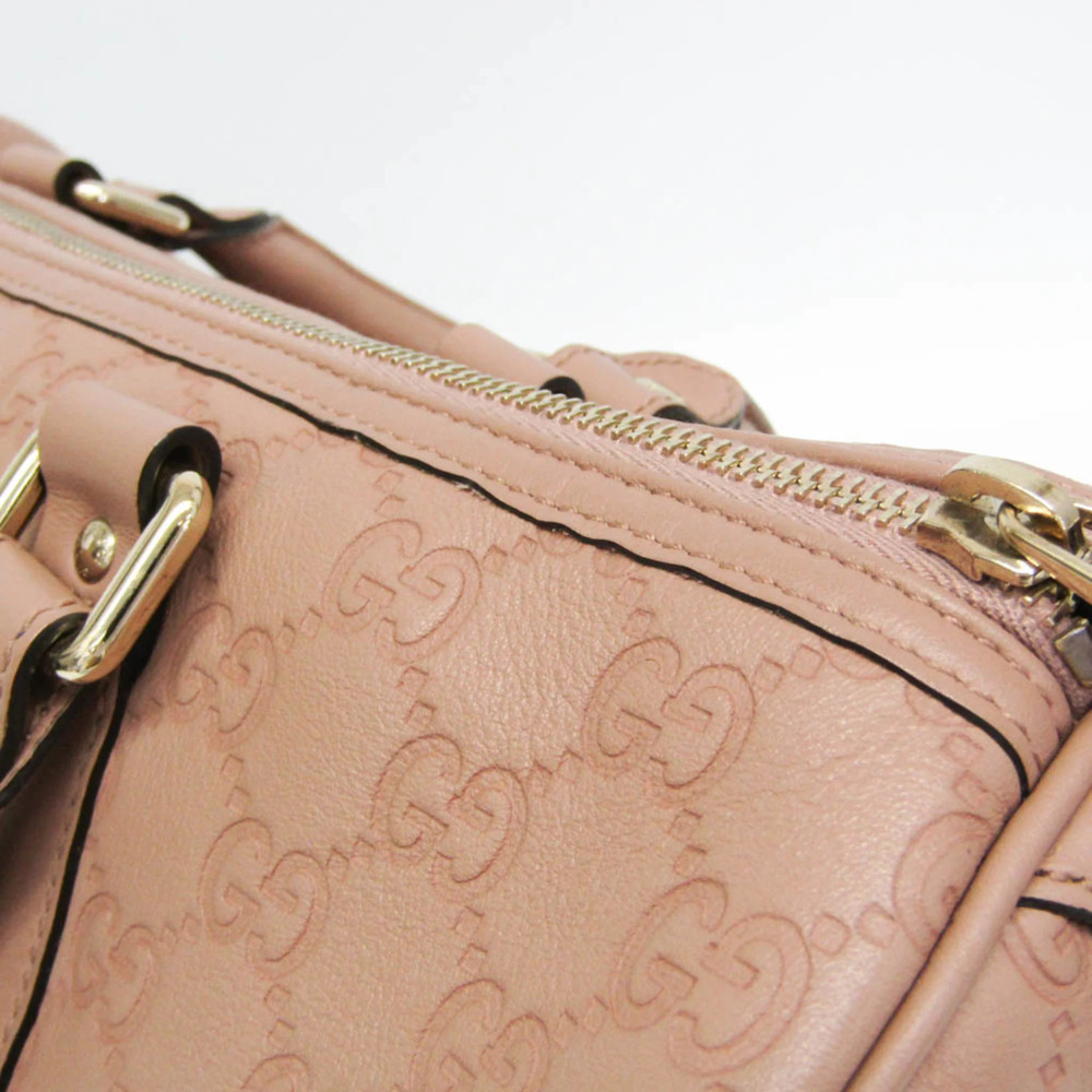 GUCCI Cream Leather Boston Bag - Picture 9 of 14